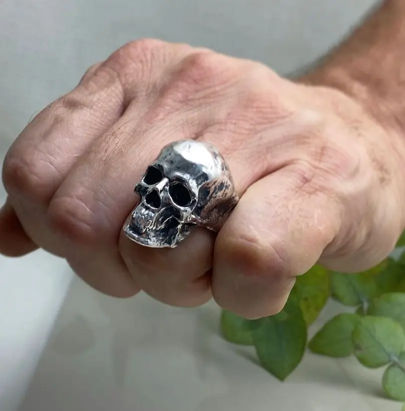 [AF.0068] Anillo calavera