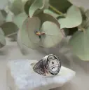 Anillo sello escudo nacional