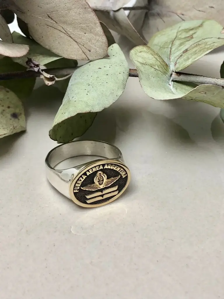 Anillo sello Fuerza Aerea
