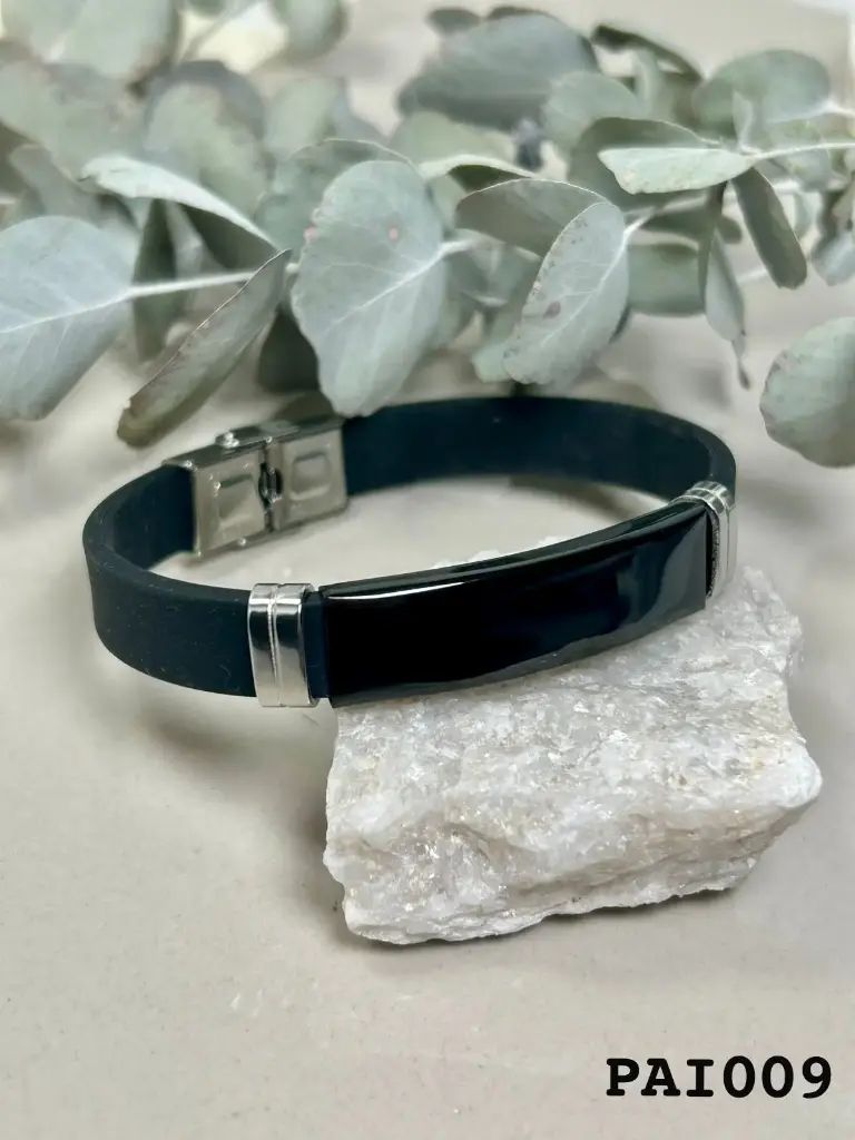 [PAI009] Pulsera de identidad acero