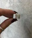 Anillo Cinta Familia Grabado X 4