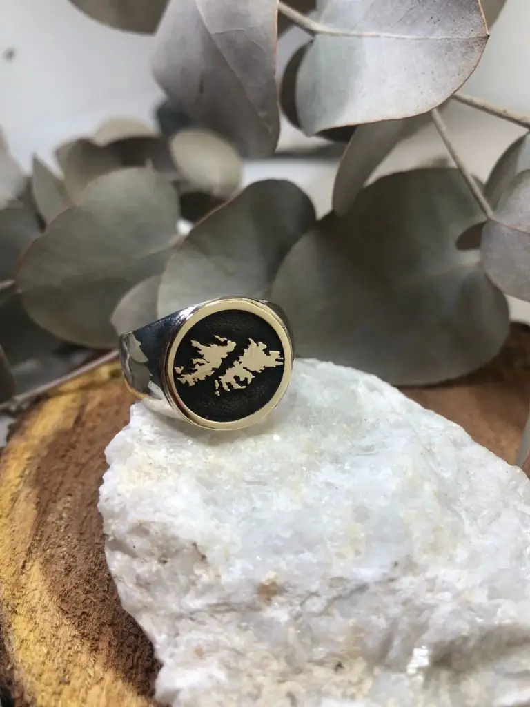 Anillo Sello Malvinas