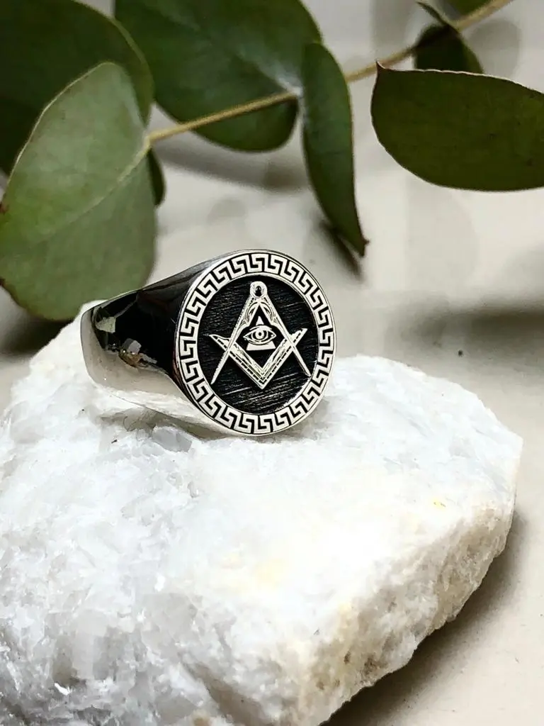 Anillo Sello Masónico