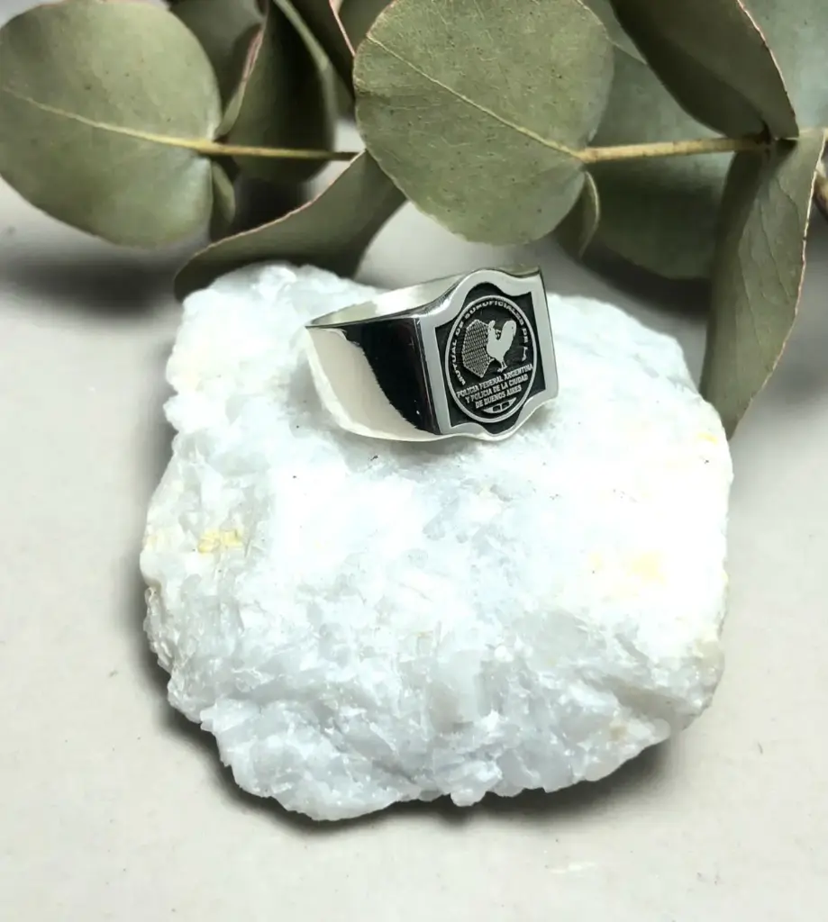 Anillo Sello Policia Federal