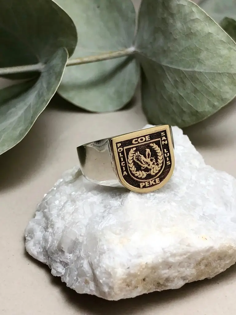 Anillo Sello C.O.E San Luis
