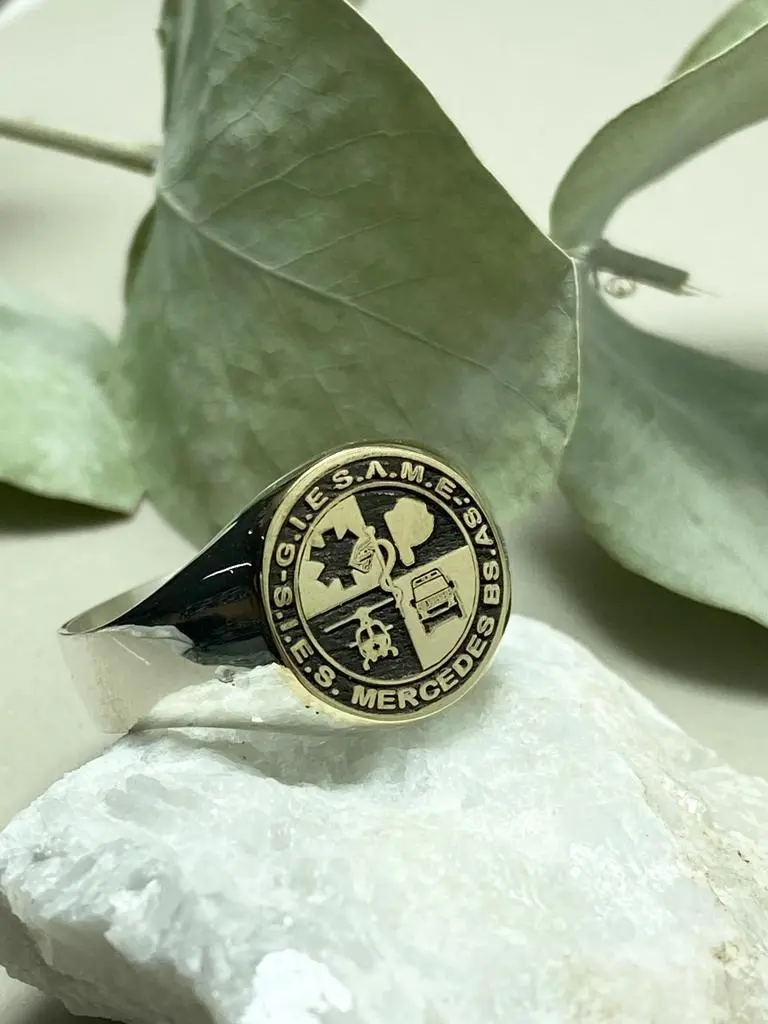 Anillo Sello Fuerzas Mercedes