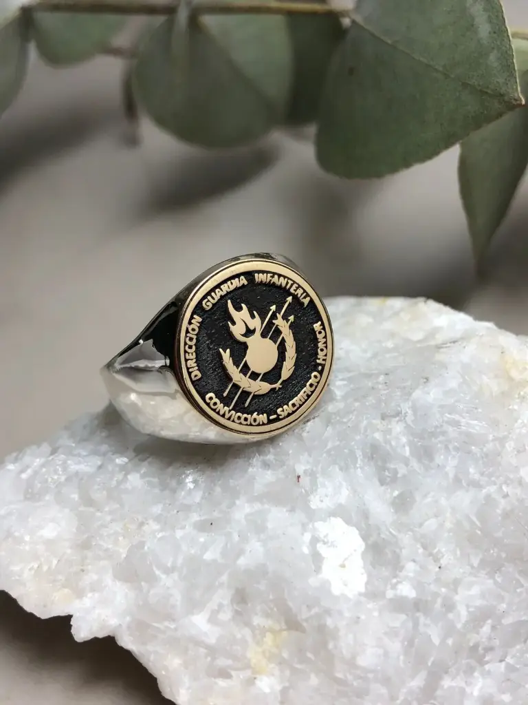 Anillo Sello Direcc Guardia Infanteria