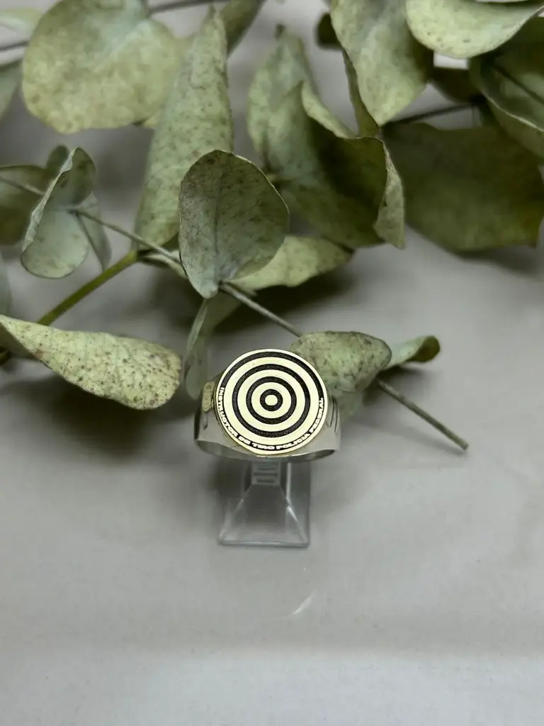 Anillo sello Instructor de Tiro 