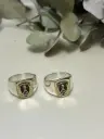 Anillo sello Departamento infnateria