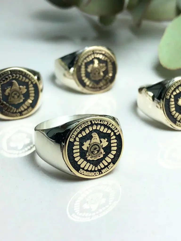 Anillo sello Bomberos Wilde