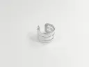 Anillo falangero pinza triple dividido 