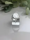 Anillo San Benito ovalado vertical 