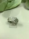 Anillo cinta flores 