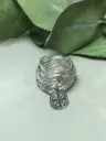 Anillo Hilos con Dije San Benito