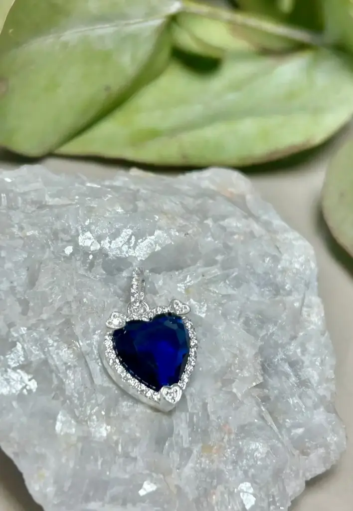 Dije Corazon Azul