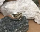 ANILLO GODOY CRUZ plata y oro 