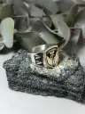 Anillo Personalizado Comando con grabado en laterales
