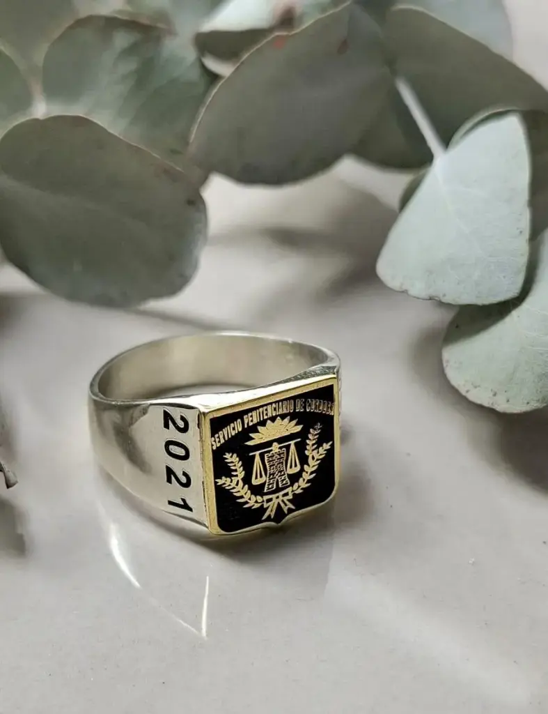 Anillo sello Servicio Penitenciario Córdoba