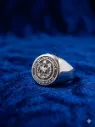 Anillo acero Esc Juan Vucetich