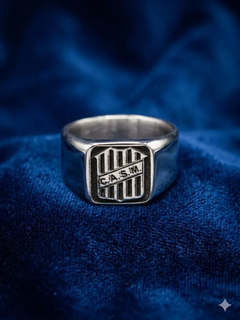 Anillo acero club San Martín de Tucumán