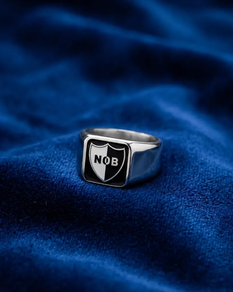 Anillo acero club Newell's Old Boys