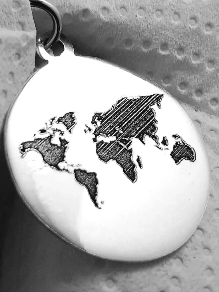 [DP.29] Dije Medalla Mapamundi 