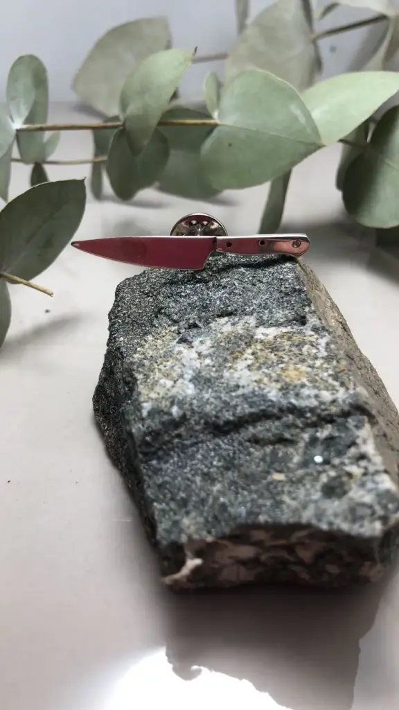 [DP.154] Pin gastronomico cuchillo