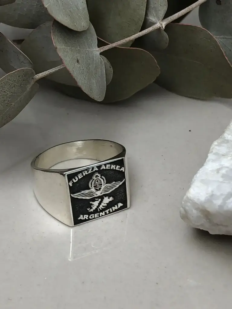 Anillo sello Fuerza Aerea