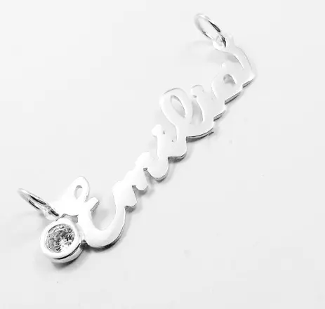 [DP.135] Dije Nombre Calado con Cubic