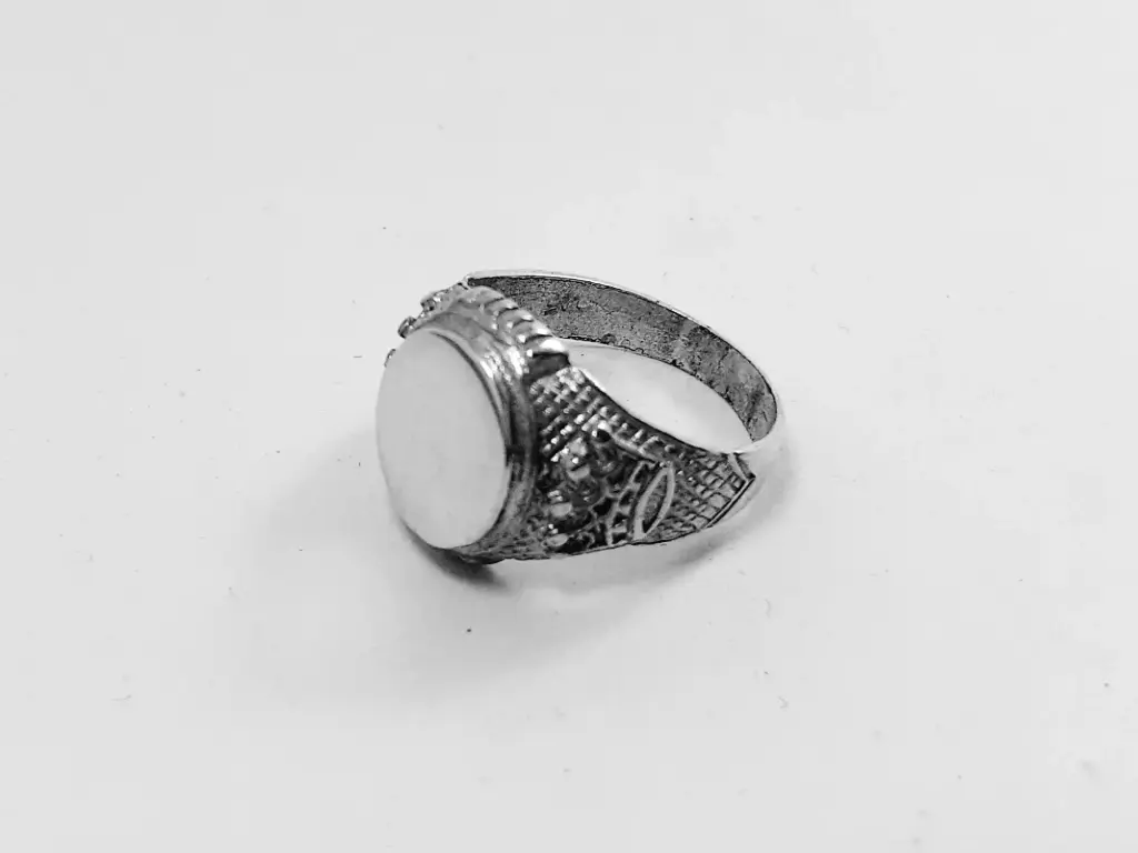 [AF.0020]  Sello Redondo con Coronas en Costados