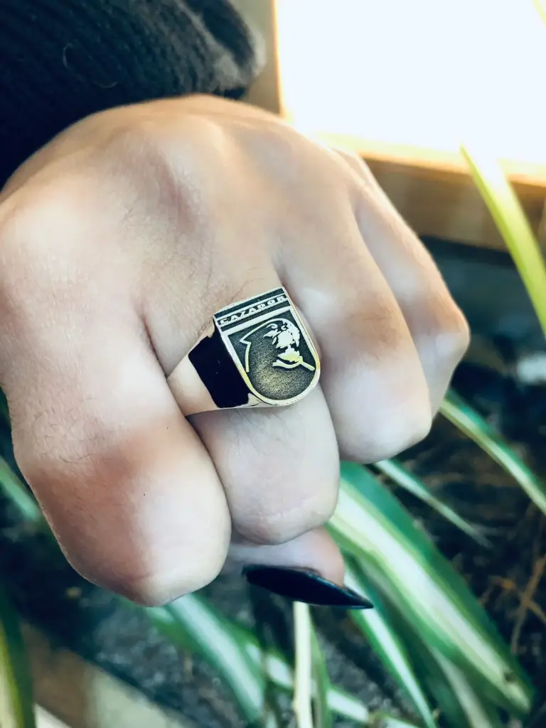 Anillo Sello Cazador