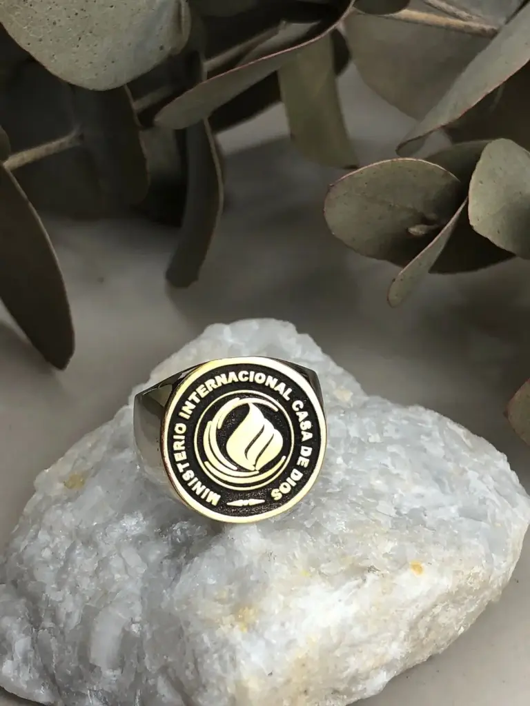 Anillo Sello Casa de Dios