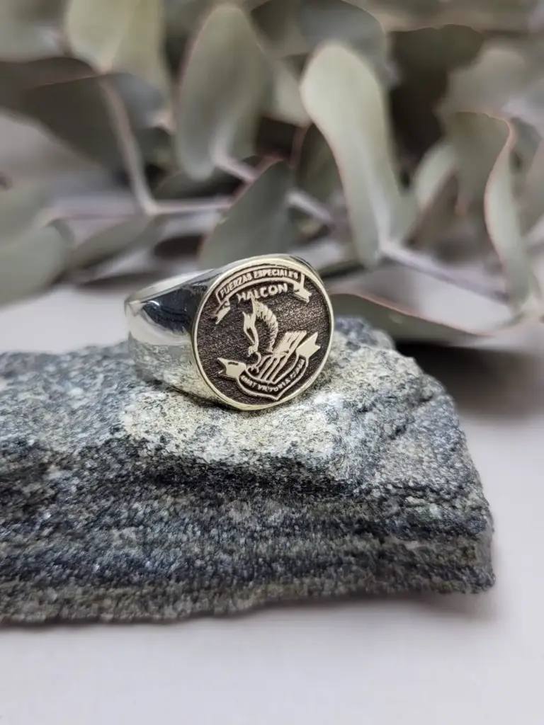 Anillo Sello grupo Halcón