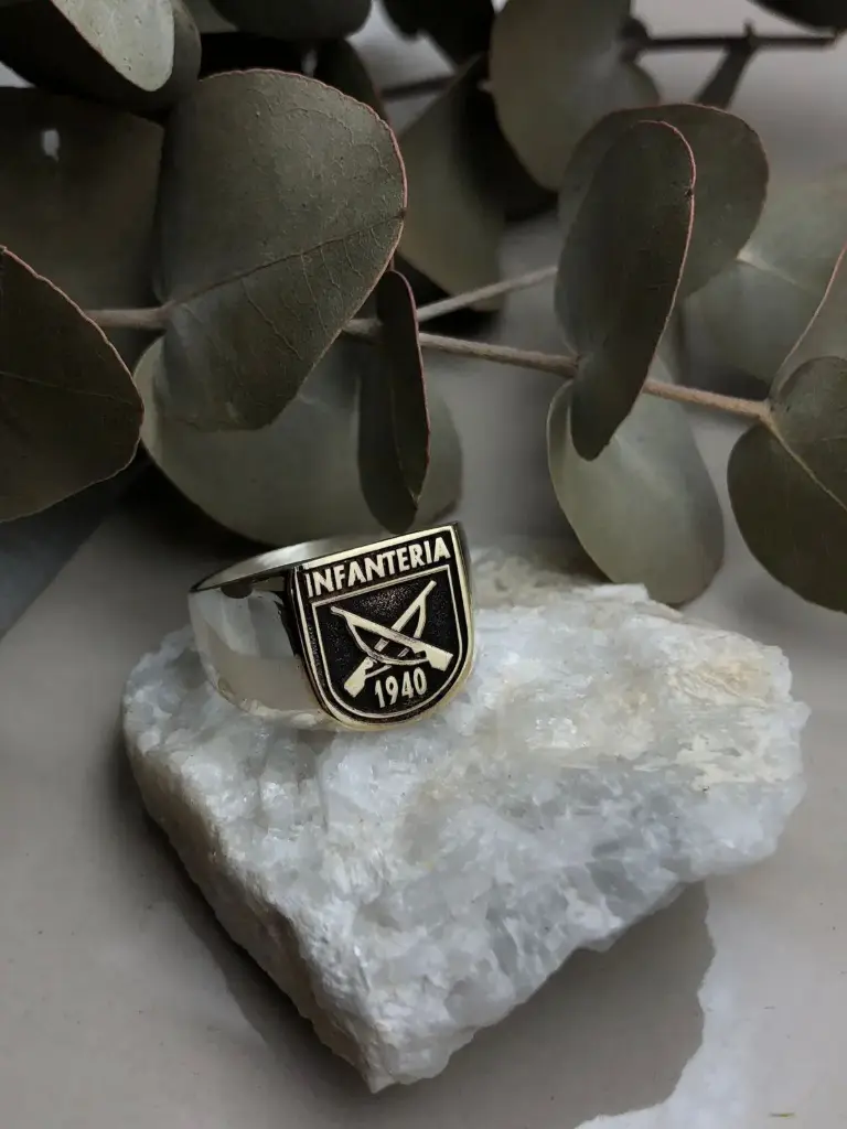 Anillo Sello Infanteria