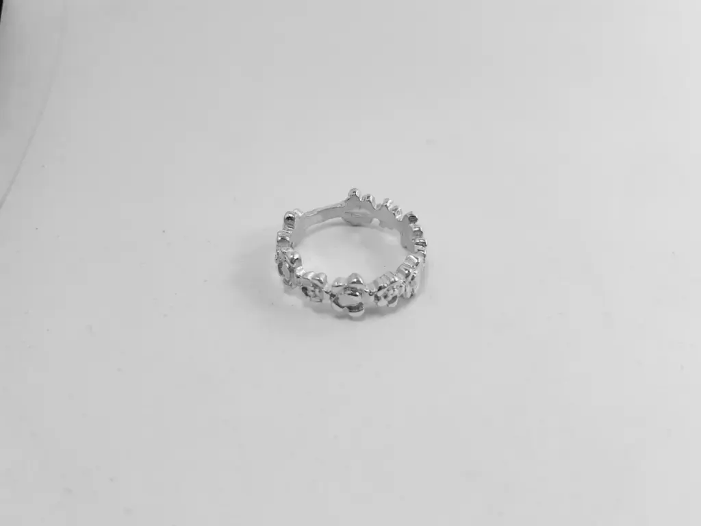 [AF.0002] Anillo cinta de flores 