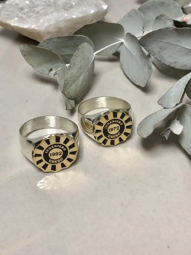 Anillo sello Personalizado Ingeniero ESESC